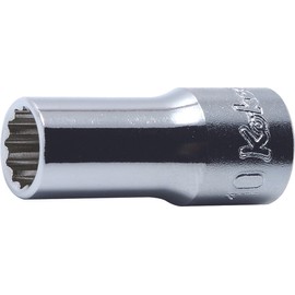 Ko-ken 3305X-10 3/8 Sq. Dr. Socket 10mm 12 point Length 40mm