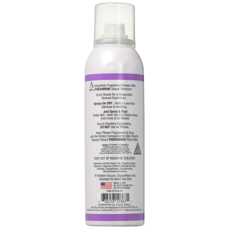 Silky Sheets Spray Lavender 4 oz.