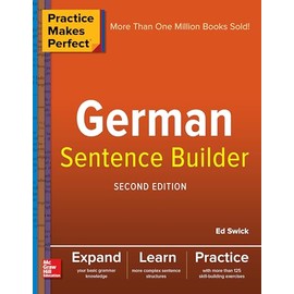 Practice Makes Perfect German Sentence Builder
