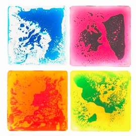 Sensory Tiles Playing Mats for Childrens, Toddler, Teens, Playroom, Dance Floor for Decorative, 12"x12" Square