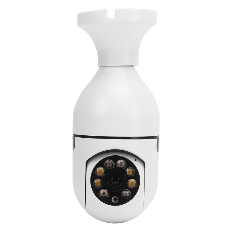 E27 Light Bulb Camera 1080P 360° Rotation Wifi 2 Way