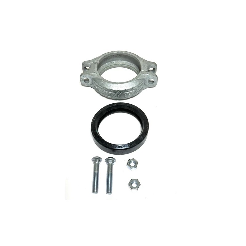 Victaulic Zero-Flex Style 07 4/114.3 Galvanized 4" Rigid Coupling 750