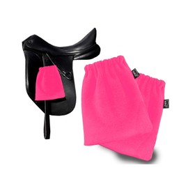 AIKO Stirrup Protector Stirrup Protector Stirrup Cover Stirrup Cover Fleece 1 Pair (Pink)