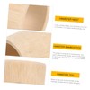 Sosoport Bamboo Hamster Tunnel Chinchilla Hideout Small Pet Activity Toy