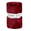 Shannon Fabrics Luxe Cuddle Cut 2Yd-Hide Merlot Fabric