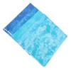 5Pcs Cotton Quilting Fabric Smudge Dyed 19.7in Long 17.7in Wide