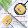 Cute Sleep Koala Case Compatible with AirPods 3 with Keychain,