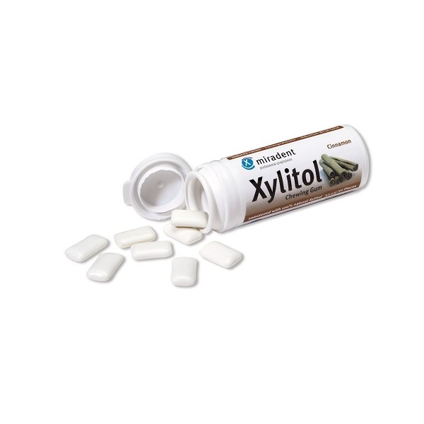 Miradent Xylitol Chewing Gum 30 - Cinnamon