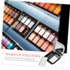 Minkissy 2pcs Eye Shadow Box Empty Eyeshadow Container Seinte Makeup