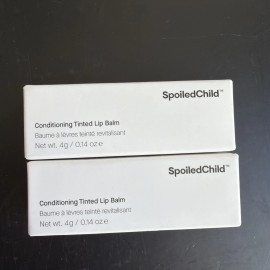 2- Bálsamo Labial Tintado Acondicionador SPOILED.CHILD ROSA NATURAL 4g/0.14oz Nuevo En Caja