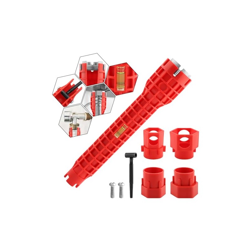 14-in-1 Multi-functional Wrench Faucet Sink Installer Tool for Toilets and