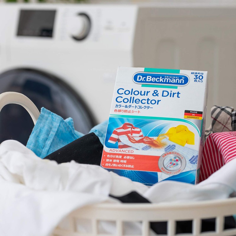 Dr. Beckman laundry care Color & Dirt collector color shift