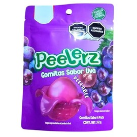 Gomitas de Uva Peelerz Pelables, 62 g
