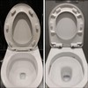 Onwon 4 Pieces Toilet Seat Bumpers with Strong Adhesive -