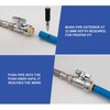 WMAXPFIT(2 Pack) 16 Inch Faucet Water Supply Line 3/8 Inch