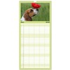 Family Planner 2025 - Beagle with 5 Columns (Wall Calendar,