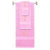 BY LORA Custom Embroidered Terry Cotton Ring Spun Bath Towel,