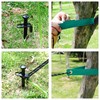 UCandy Heavy Duty Steel Tree Stake Kits with Straps and