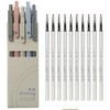 sencoo 15 pack Black Gel Pens and Refills 0.7mm Fine