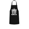 KING OF THE GRILL, Novelty Apron*, LARGE SIZE FRONT POCKETS,