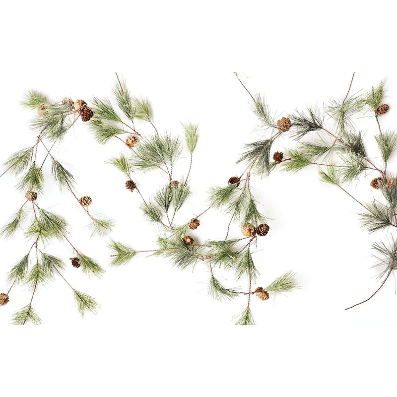 6 Ft Smokey Pine Garland