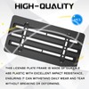 License Plate Holder, No Drill Front Licenses Plate Bracket Hardware