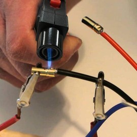 MR.TORCH Pack of 2 MR-33 4" Windproof Multi-functional Pocket Torch, Turbo Jet Flame Nozzle Cigar Lighter,Butane Refillable,Push button Trigger Start,Safety Lock,Adjustable Flame Control, Fire Starter