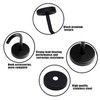 Ymaiss 6Packs Stainless Steel Mount Ceiling Hooks, Under-Shelf Coat Hook,Heavy