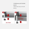 Brennenstuhl Table Clamps for Alu-Office-Line Power Strips/Clamp Holder for Desk/Table