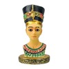 Figuren Shop GmbH Nefertiti Mini Bust - Hand-Painted Artificial Stone