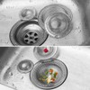4 PCS Kitchen Sink Strainers, FineGood Stainless Steel Anti-Clogging Mesh