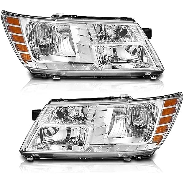 for 2009-2020 DODGE JOURNEY Headlights Assembly Replacement for 09 10