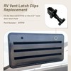 WADY RV Refrigerator Converter Vent Latch， RV Refrigerator Clips 617772