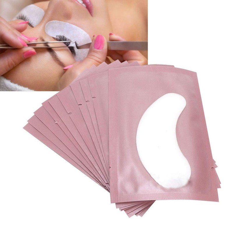 Eyelash Extension Pad, 50 Pieces Under Eye Pads Pure Natural