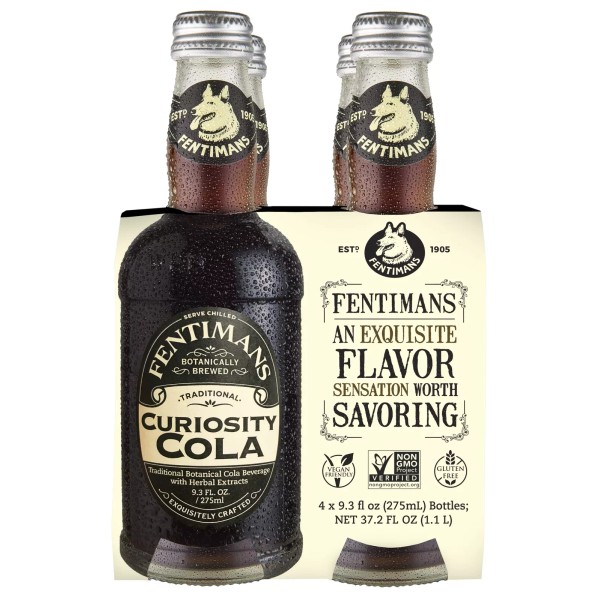 Fentimans All Natural Cola Sparkling Beverage Pack of 4 9.3