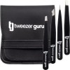 Tweezer Guru Eyebrow Tweezer Set 4-Piece for Women & Men