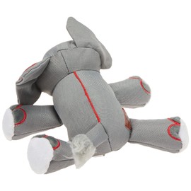KONG Cozie Ultra Ella Elephant Chew Dog Toy, Medium, Gray