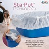 Alfapet Cat Litter box liner Disposable, Elastic Liners- 24-count-For Medium