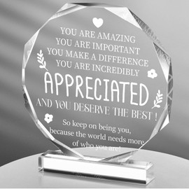Yinder Appreciation Gifts for Women Thank You Inspirational Gift Office Coworker Gifts Graduation Gift for Friends Classmates Colleague Leaving Job Farewell Gift Teacher Appreciation Keepsake