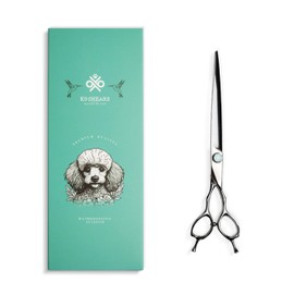 K9 Shears 8" Dog Grooming Scissors – Handcrafted, Ergonomic, VG10 Stainless Steel for Sharper, Tougher, Better Edge Retention, Lightweight Shears with 3D Convex Blade for Dogs and Cats