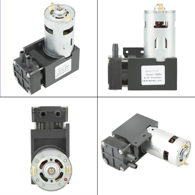 Vacuum Pump DC12V 42W Mini Small Oilless Vacuum Pump -