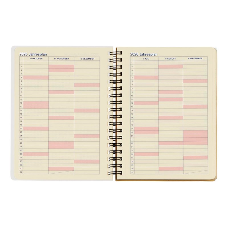 [Delfonics Planner 2026 Edition/Starting October 2025] Rollbahn Diary Animal L