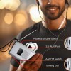 Portable AM FM Radio Compact Transistor Radio Pocket Radio Silver