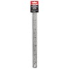 Dekton 300MM Stainless Steel Ruler - Durable Ruler with Imperial