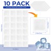 WYKOO 10Packs Self-Absorbing Ice Pack, Ice Pack Sheets for Coolers,