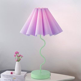 EOEYYOYB Table Lamps for Bedroom Modern Single Table Lamp for Night Stands Beside Lamps Living Room End Table Lamp (Green)