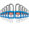 Boviisky Lockout Tagout Locks Set, 10 Blue Lockout Tagout Safety