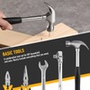 KREBS Mechanic Tool Kit 168 Piece General Household Hand Kit