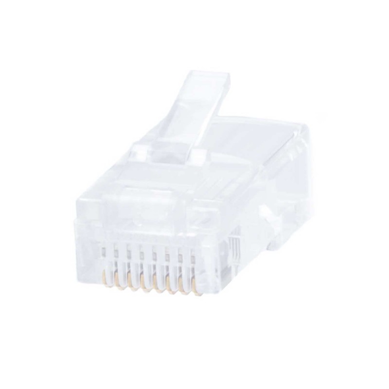 Cctv4Less RJ-45 Cat5e UTP Conector LAN Ethernet Enchufe Red (Paquete