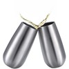 Gteller Stainless Steel Stemless Champagne Cup Double Walled Insulated Wine